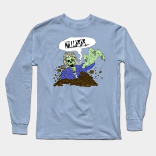 Zombie Thatcher Milk Snatcher Long Sleeve T-Shirt